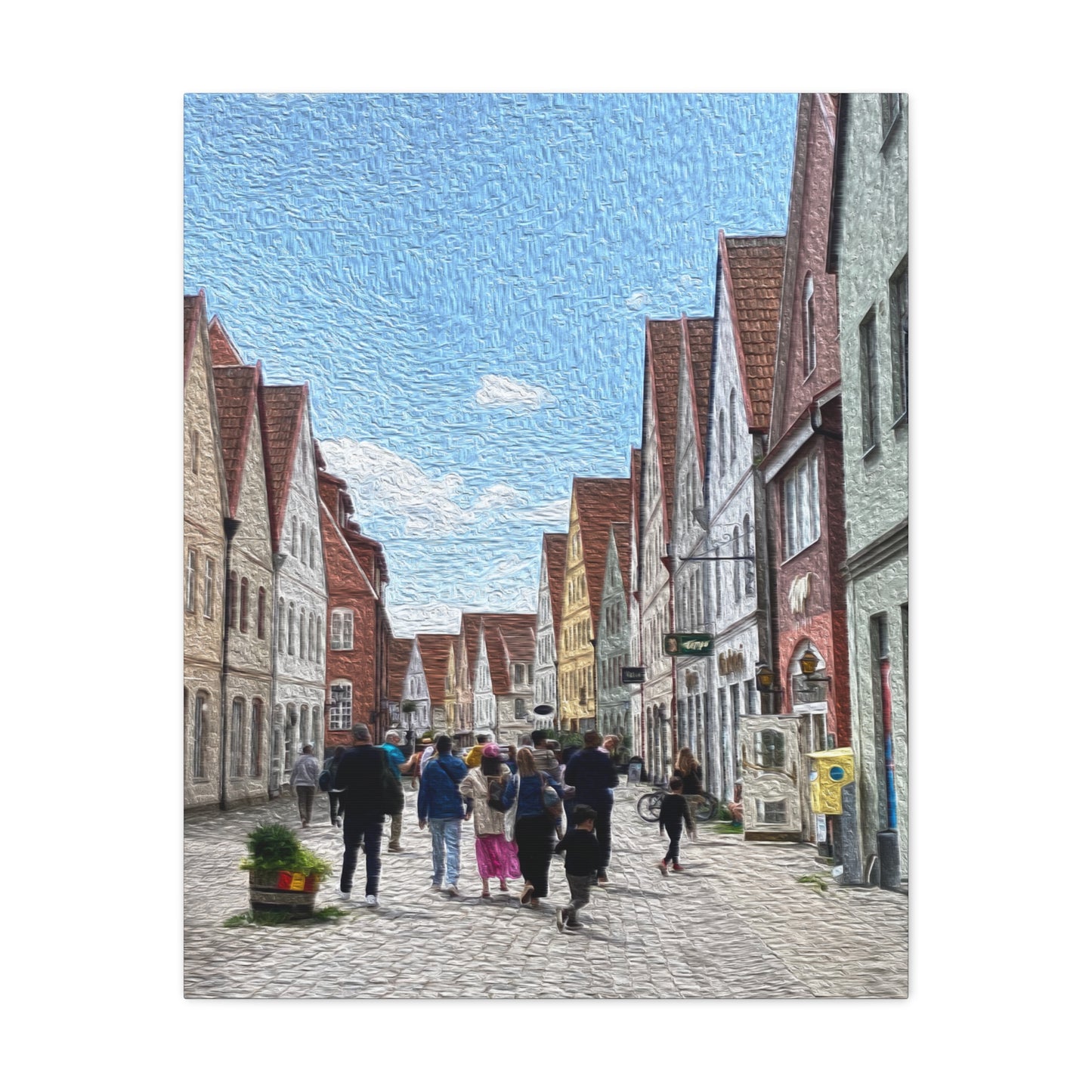 Hjärup, Sweden - Canvas Art Print