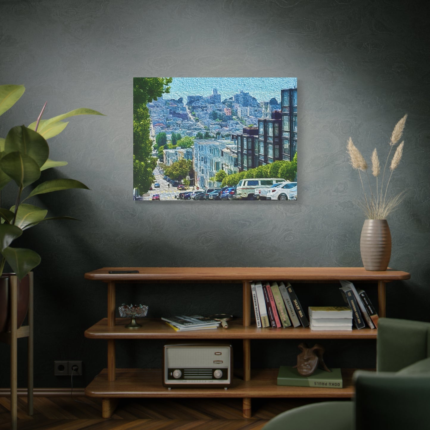 San Francisco Streets - Matte Canvas Wall Art
