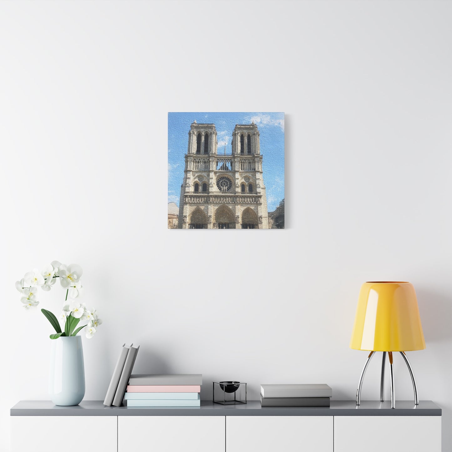Notre-Dame Cathedral - Stretched Canvas Art Print