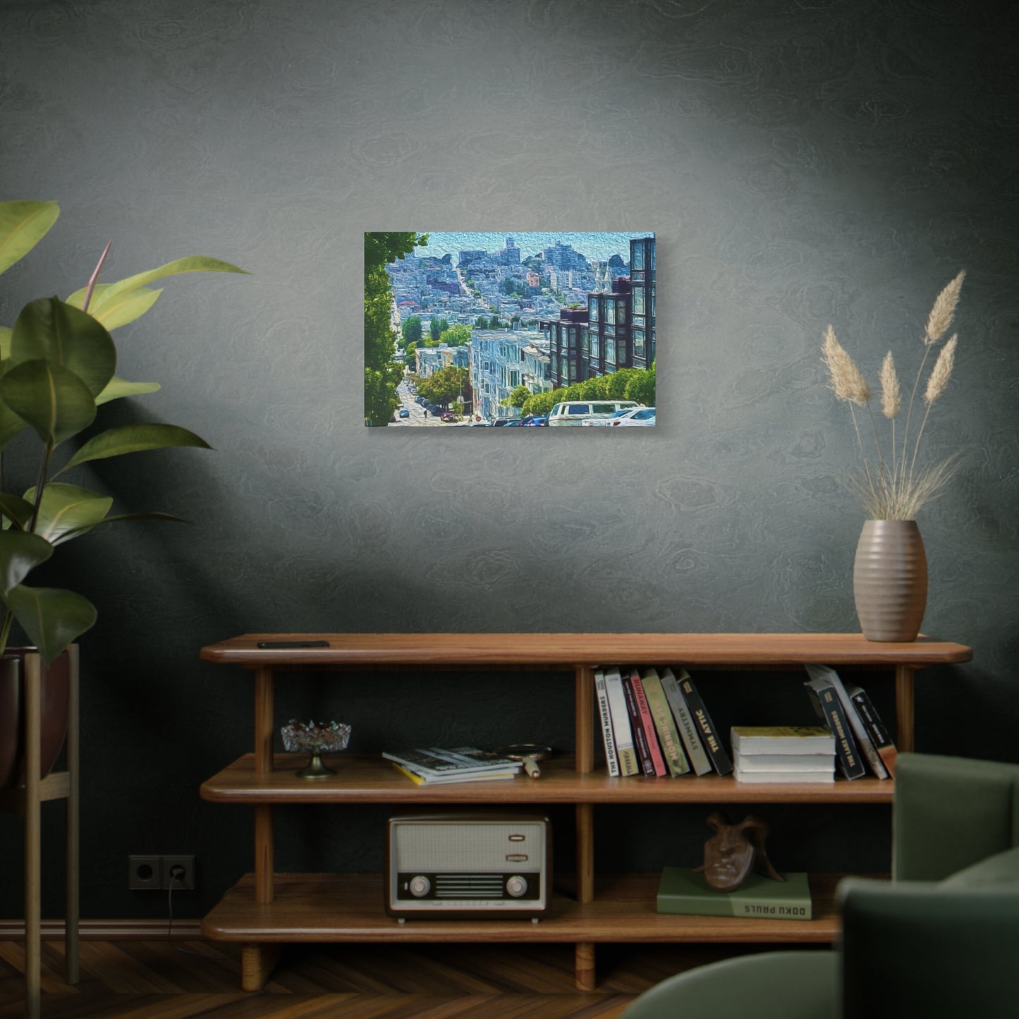 San Francisco Streets - Matte Canvas Wall Art