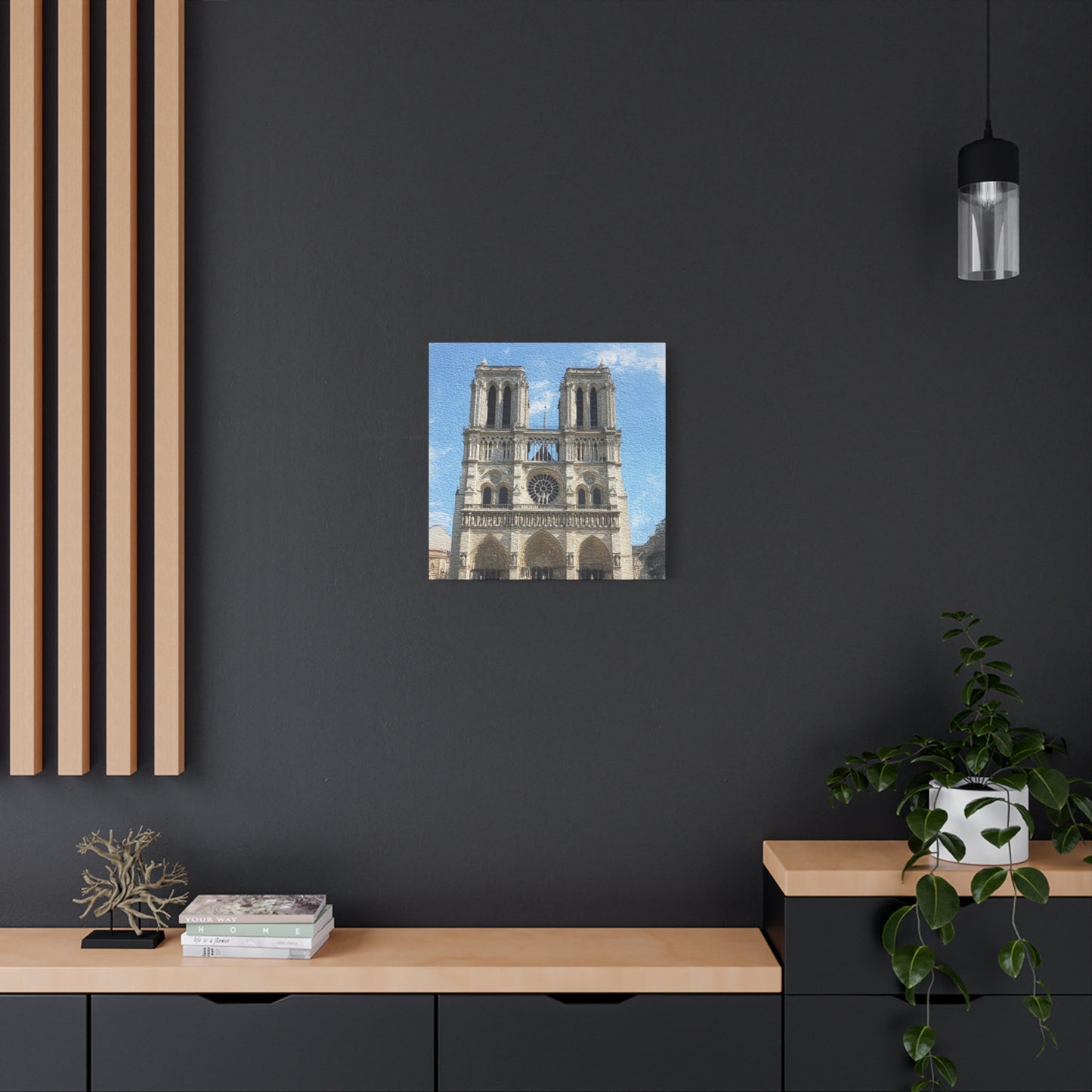 Notre-Dame Cathedral - Stretched Canvas Art Print