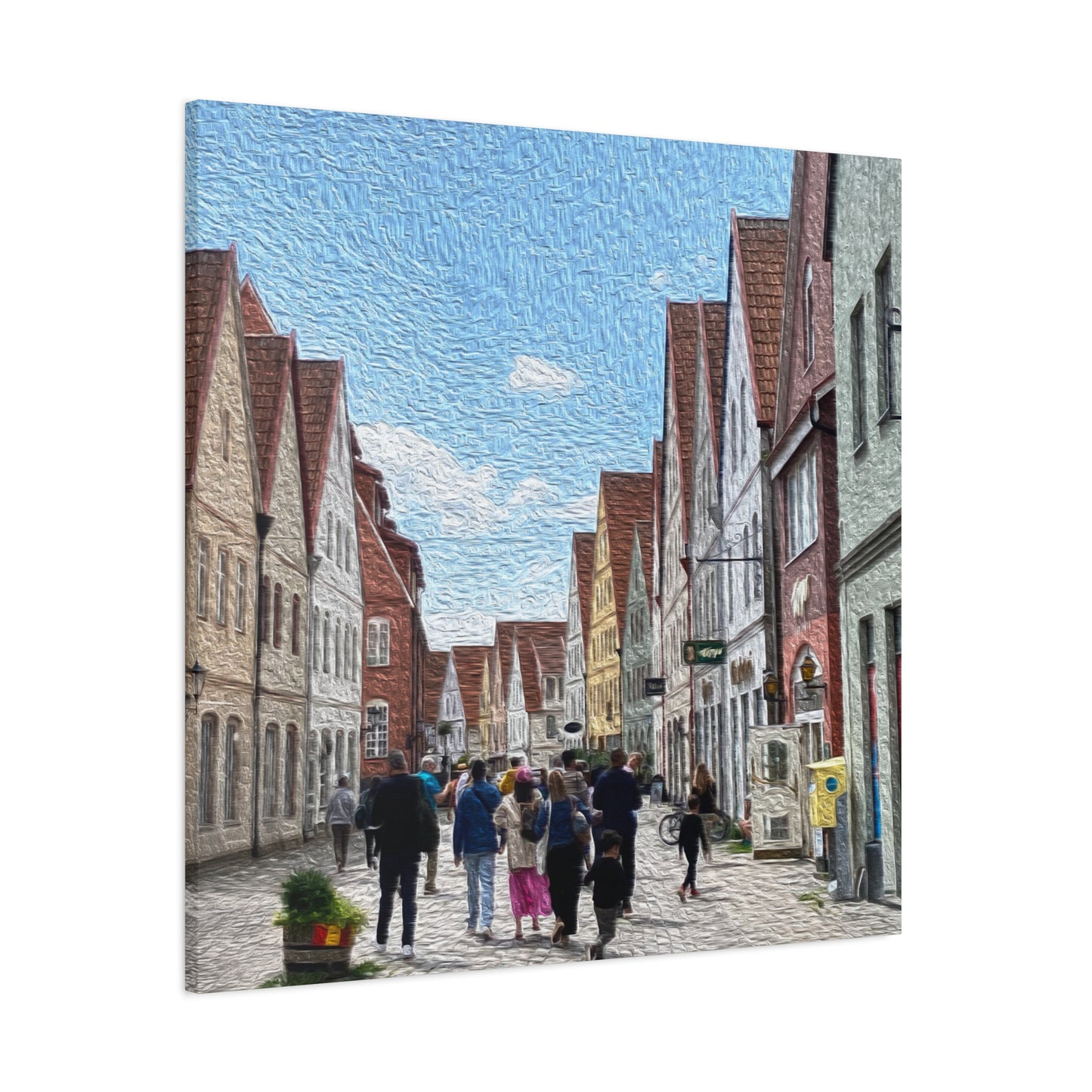 Hjärup, Sweden - Canvas Art Print