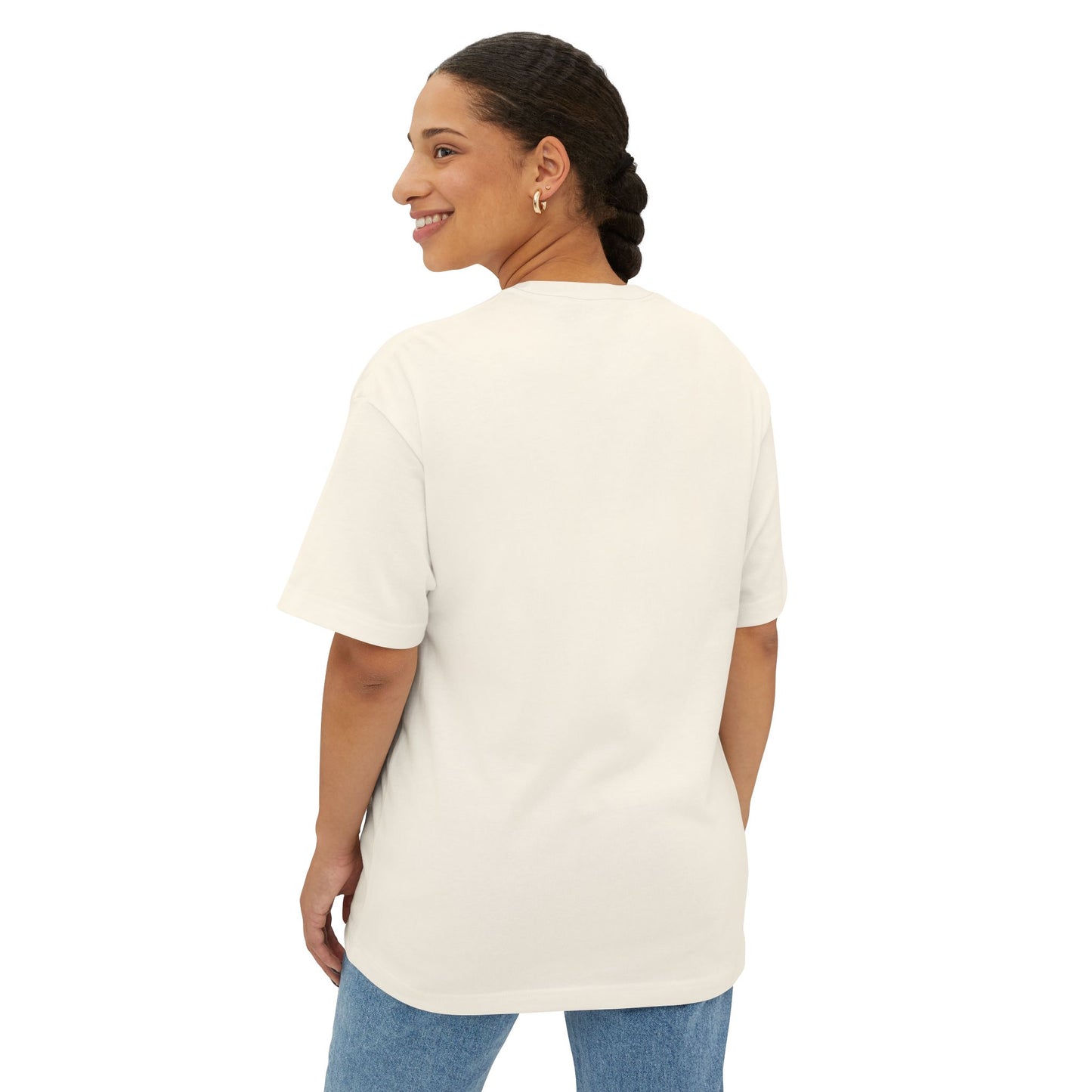 The Creation of Adam - Unisex Oversized Boxy Tee