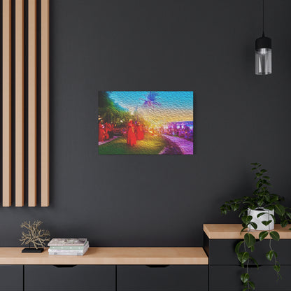 Honolulu, Hawaii - Stretched Canvas Art