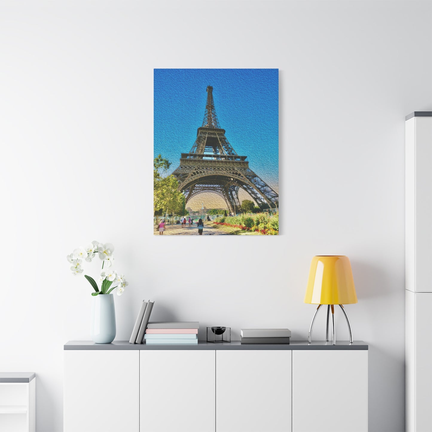 Eiffel Tower, Paris, France - Canvas Wall Art