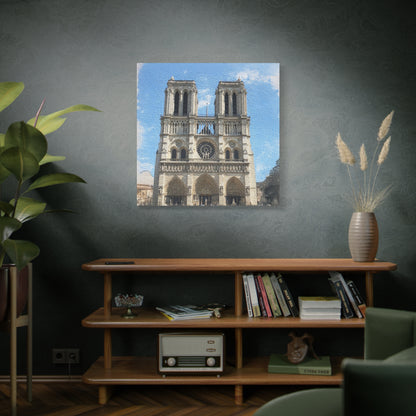 Notre-Dame Cathedral - Stretched Canvas Art Print