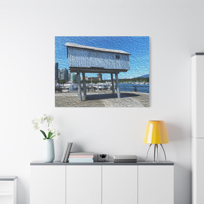 Coal Harbour, Vancouver, Canada - Landscape Canvas Print