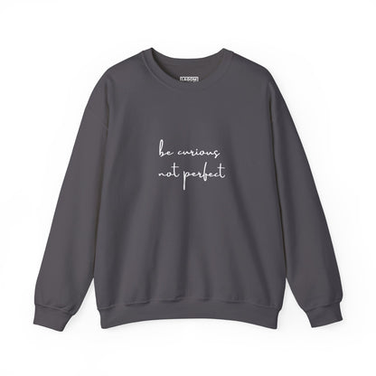 Be Curious Not Perfect - Sweatshirt