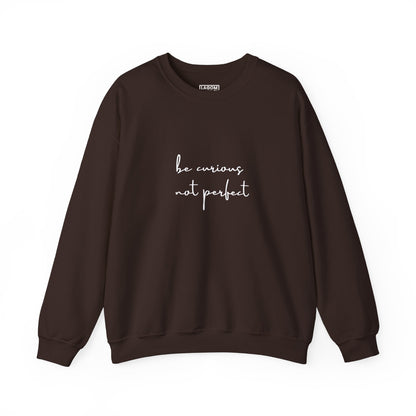 Be Curious Not Perfect - Sweatshirt