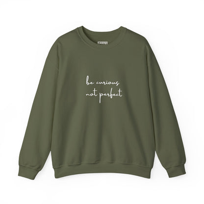 Be Curious Not Perfect - Sweatshirt