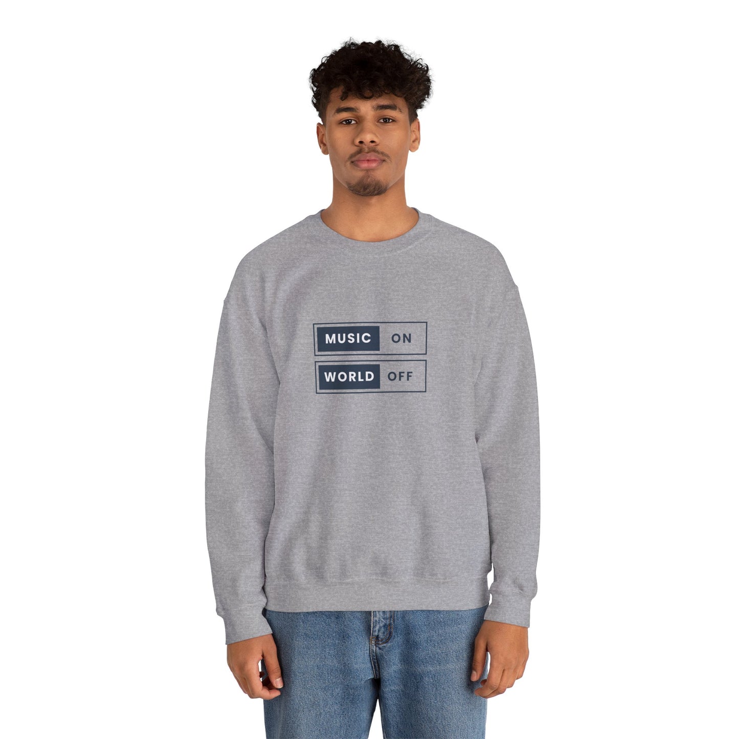 Music On World Off - Sweatshirt