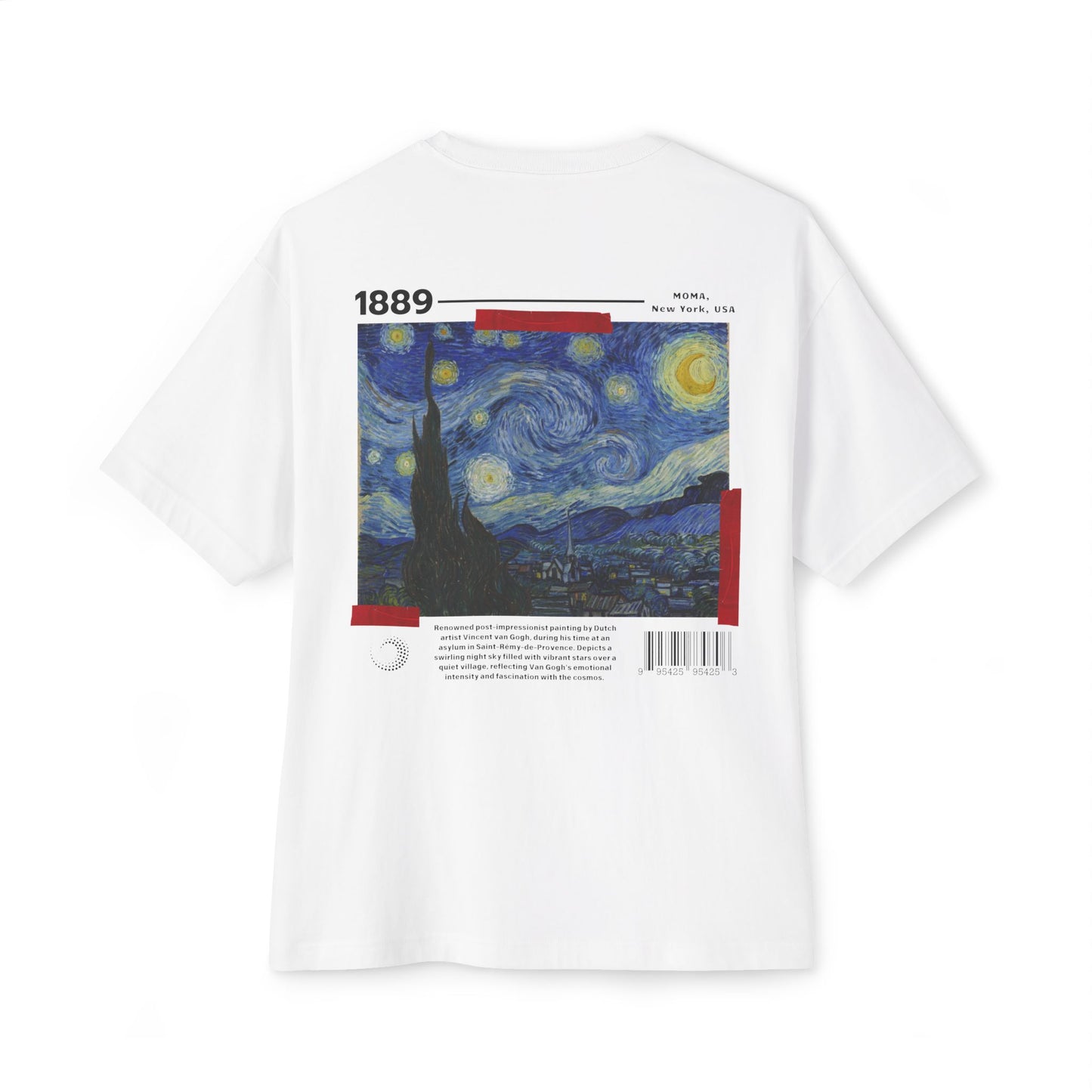 Starry Night - Unisex Oversized Boxy Tee