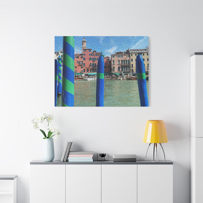 Venice Canals, Italy - Matte Canvas Art