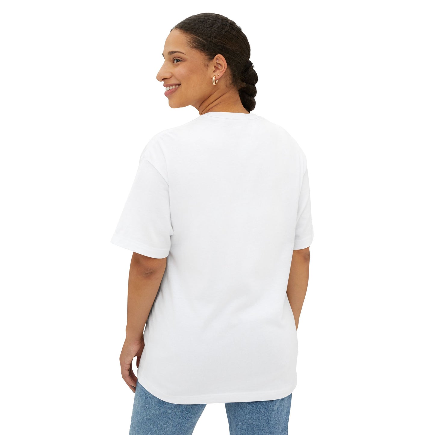 The Creation of Adam - Unisex Oversized Boxy Tee