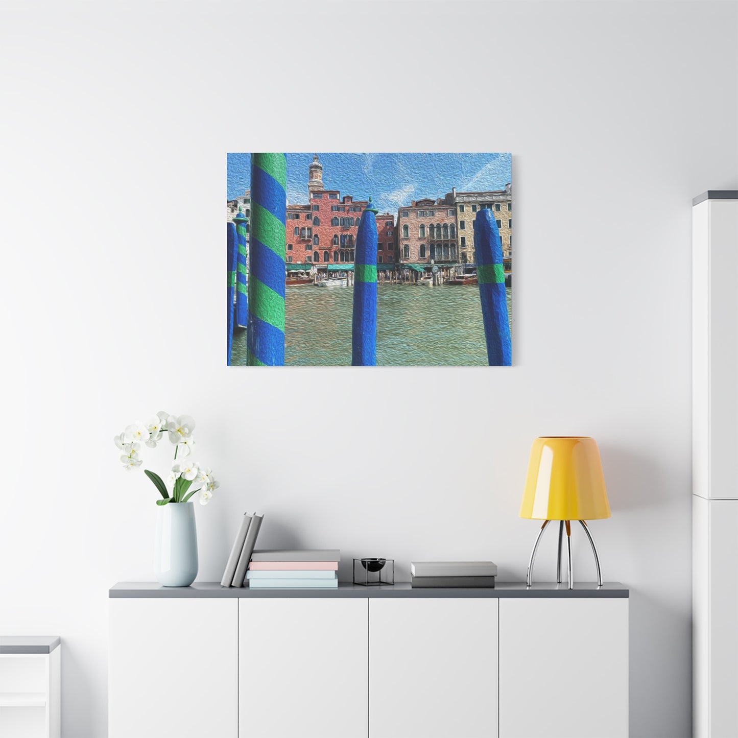 Venice Canals, Italy - Matte Canvas Art