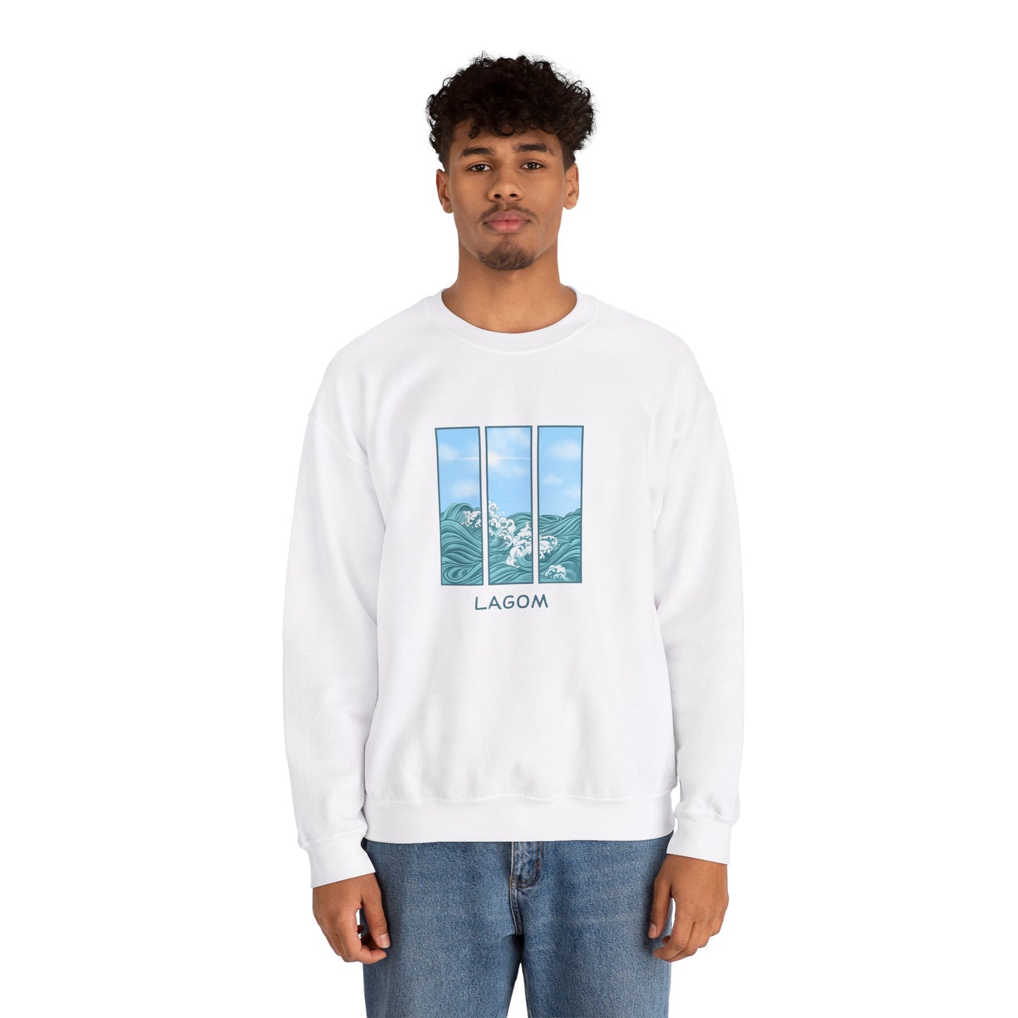 Lagom Waves - Unisex Sweatshirt