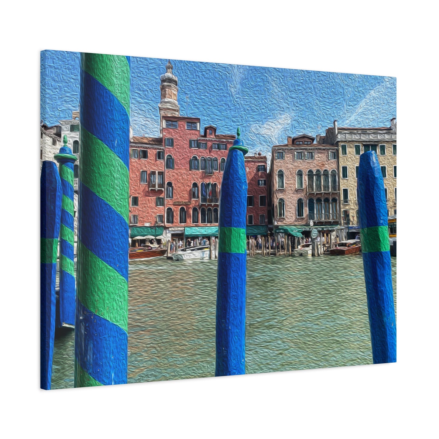 Venice Canals, Italy - Matte Canvas Art