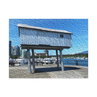 Coal Harbour, Vancouver, Canada - Landscape Canvas Print