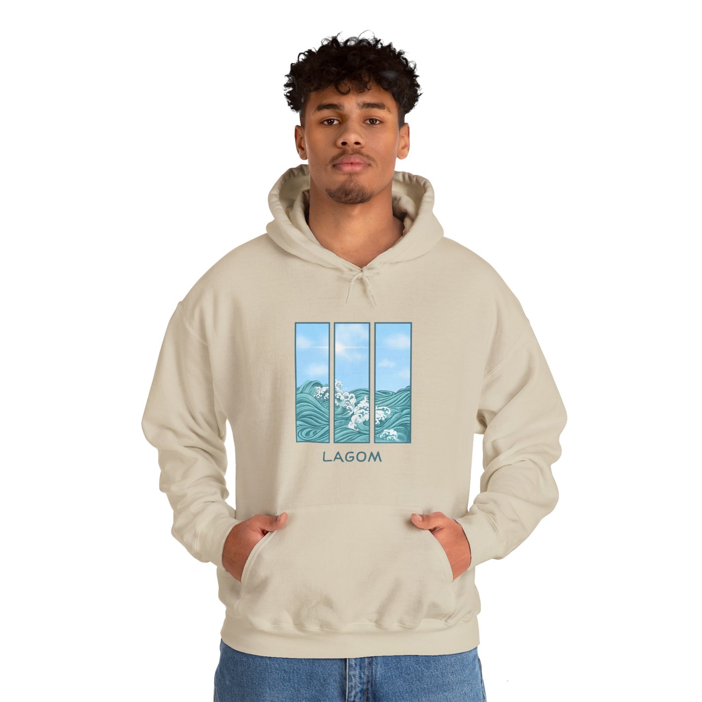 Lagom Waves - Unisex Hoodie