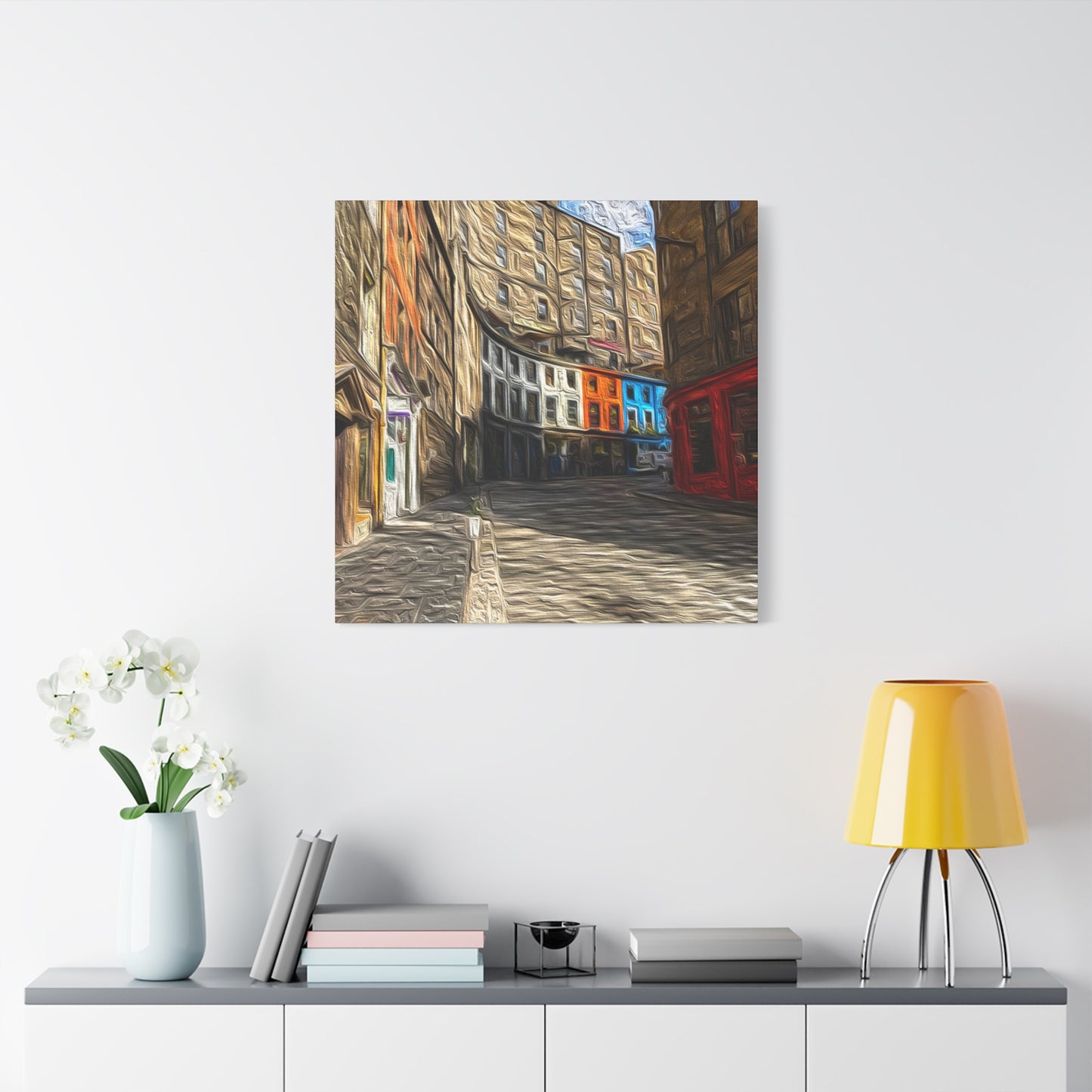 Edinburgh, Scotland - Stretched Canvas Art Print