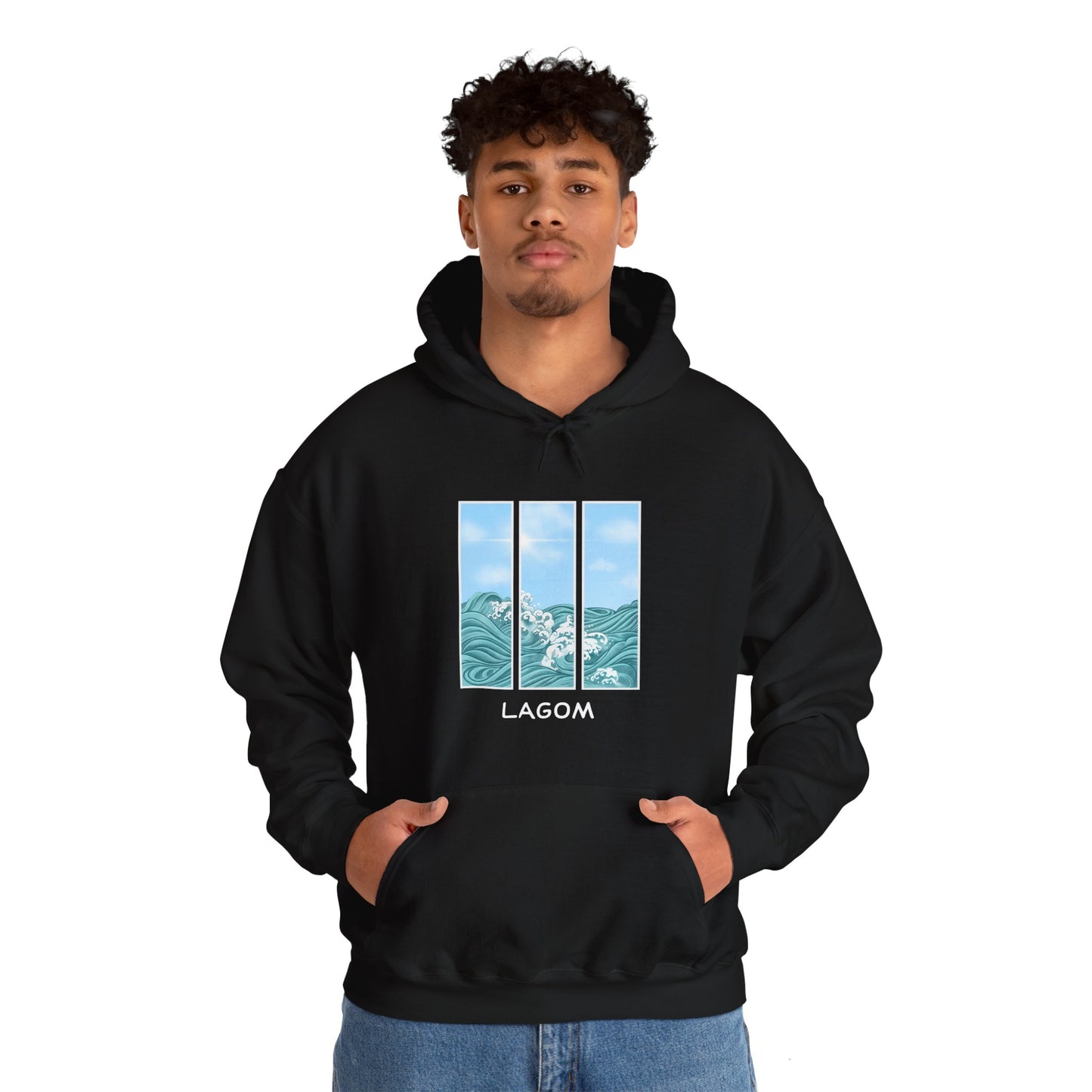 Lagom Waves - Unisex Hoodie