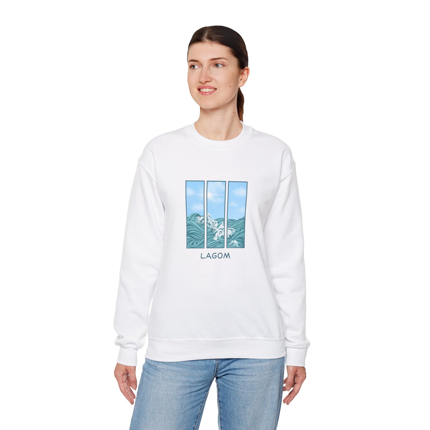 Lagom Waves - Unisex Sweatshirt