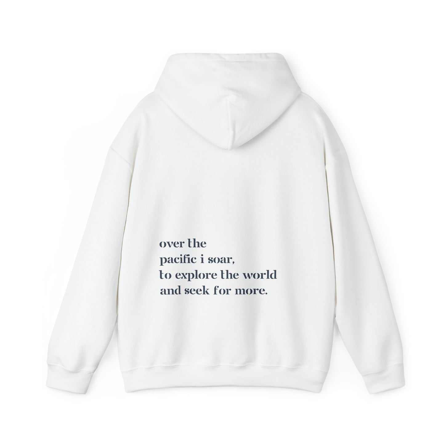 Over the Pacific I Soar - Unisex Hoodie