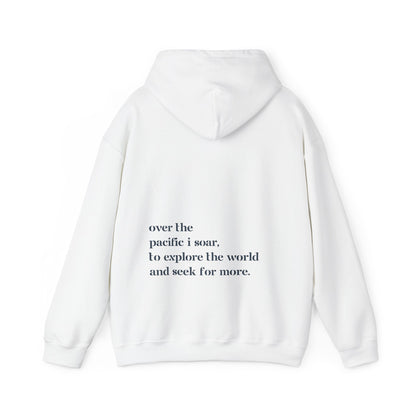 Over the Pacific I Soar - Unisex Hoodie