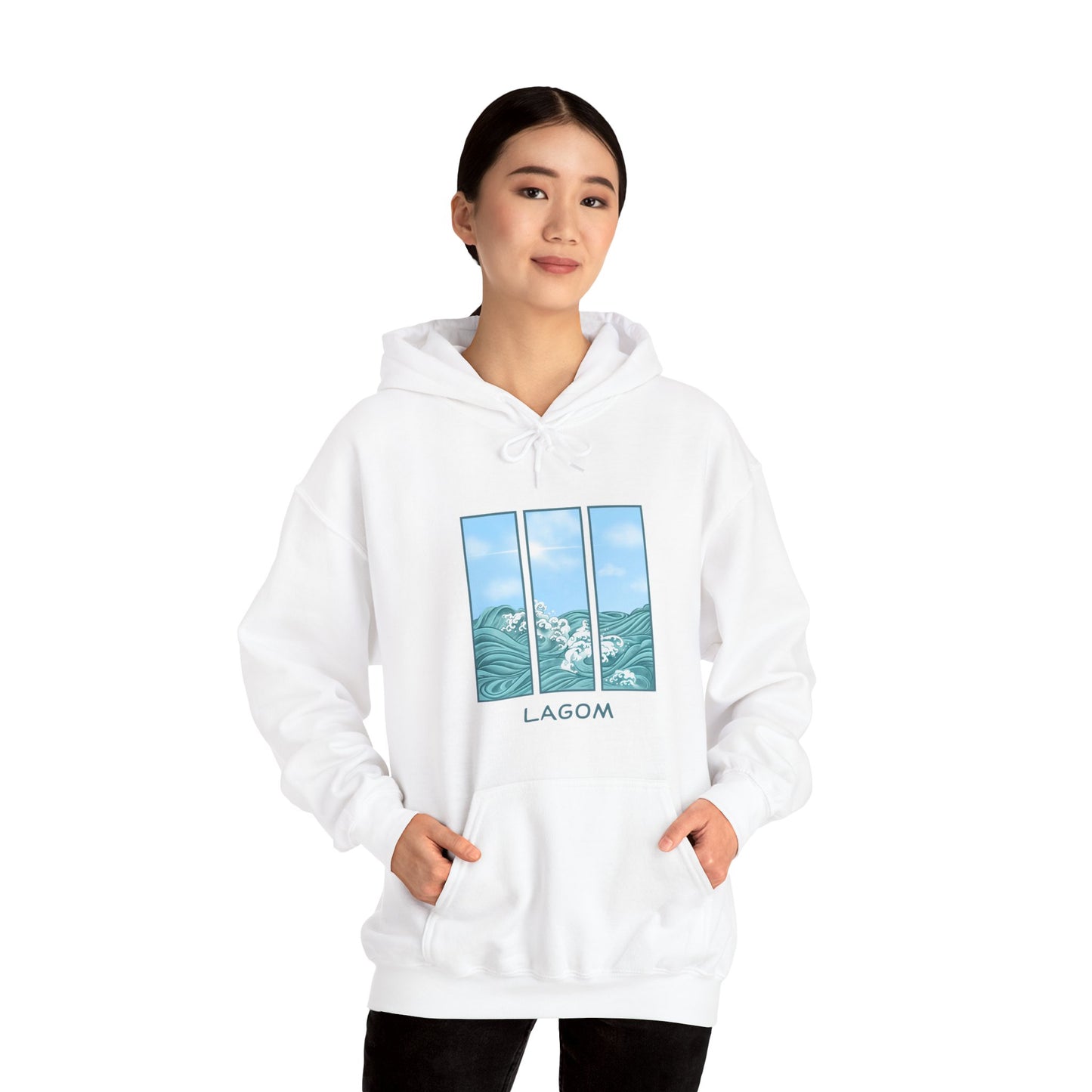 Lagom Waves - Unisex Hoodie