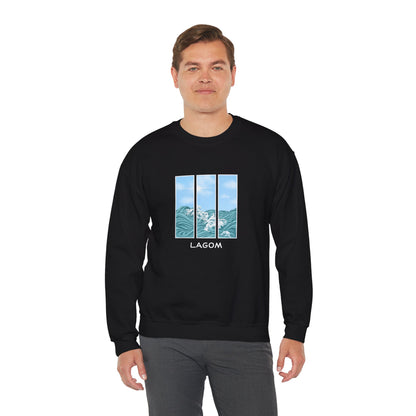 Lagom Waves - Unisex Sweatshirt