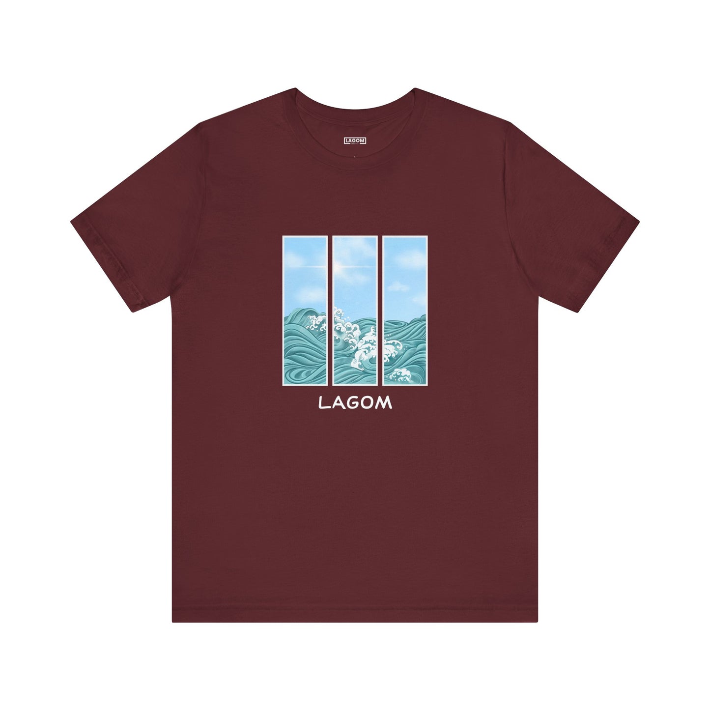 Lagom Waves - T-shirt