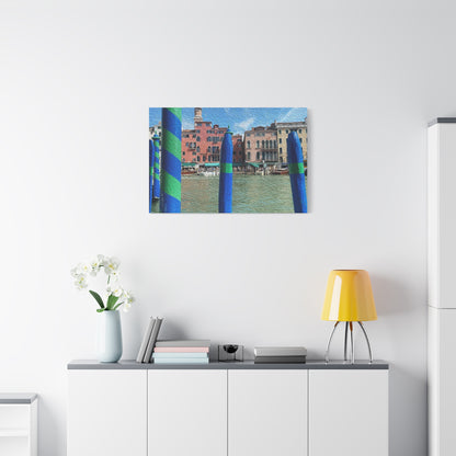 Venice Canals, Italy - Matte Canvas Art