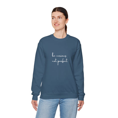 Be Curious Not Perfect - Sweatshirt