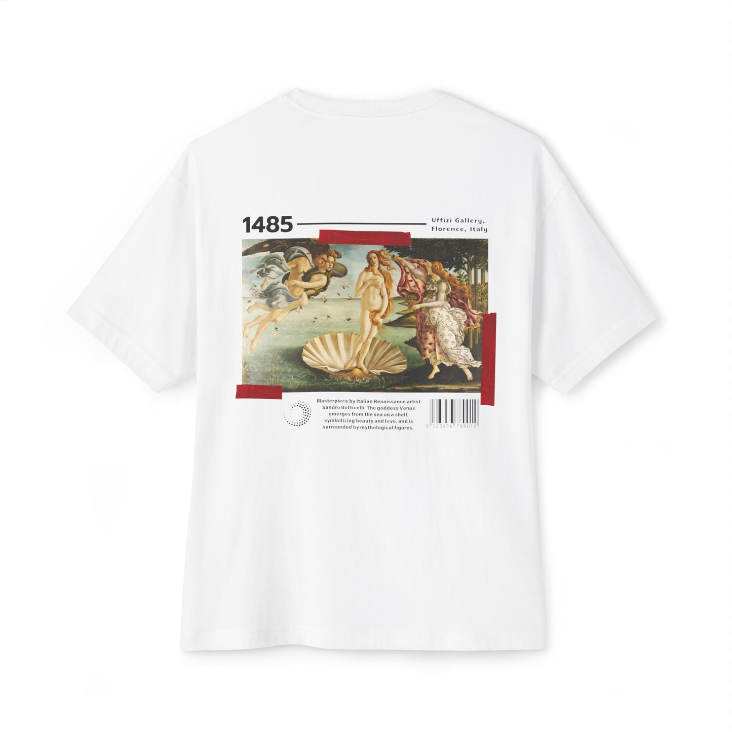 Birth of Venus - Unisex Oversized Boxy Tee