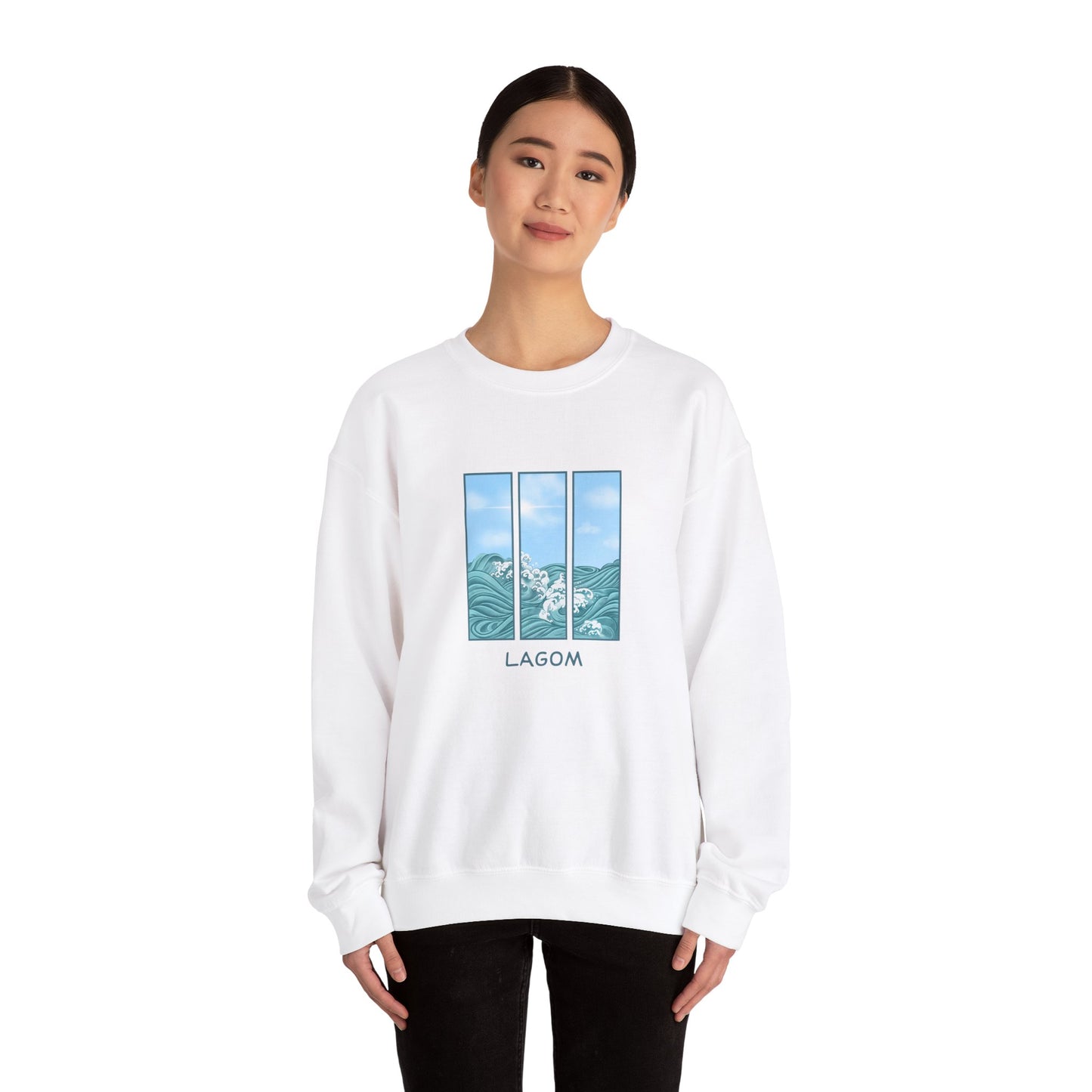 Lagom Waves - Unisex Sweatshirt