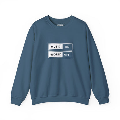 Music On World Off - Sweatshirt