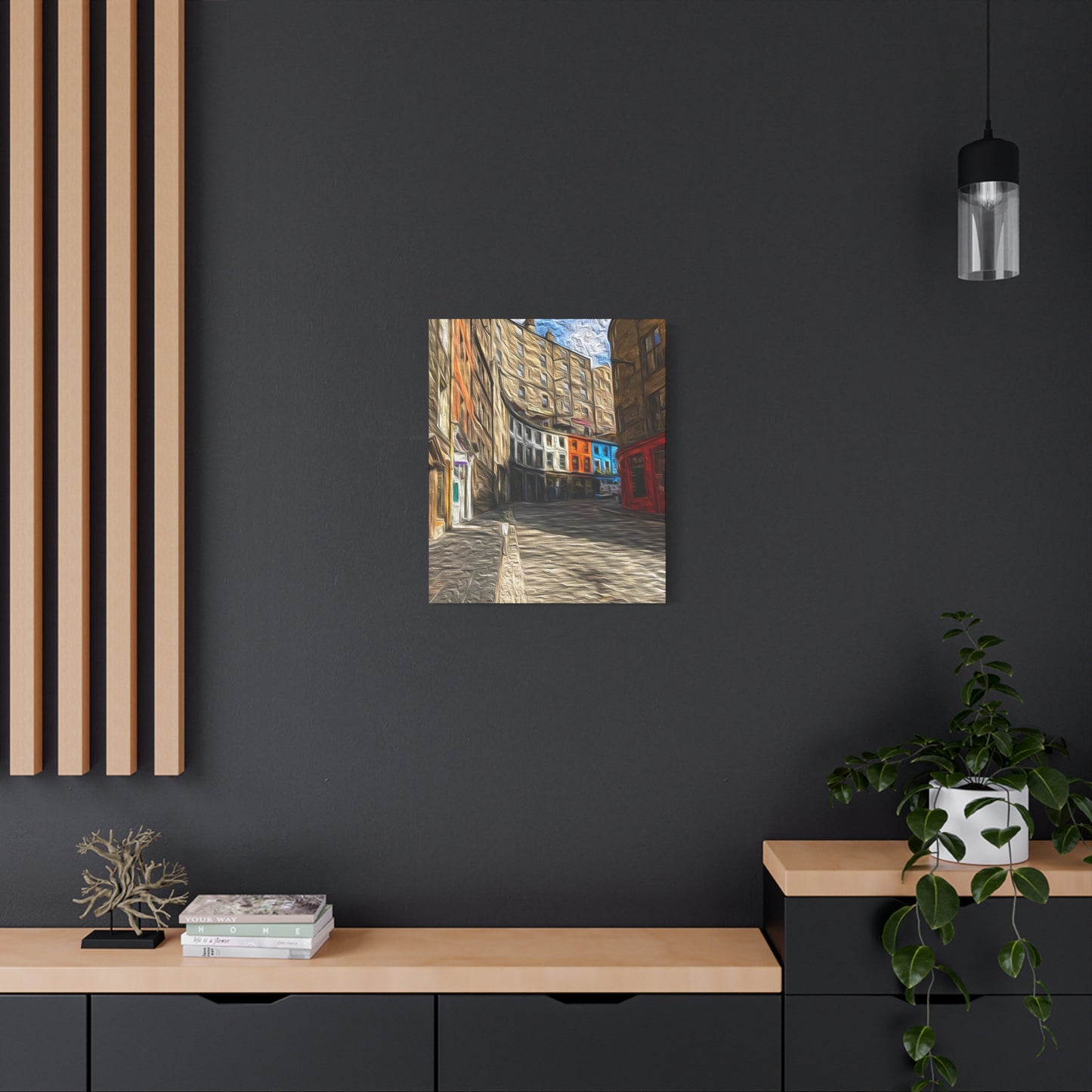 Edinburgh, Scotland - Stretched Canvas Art Print