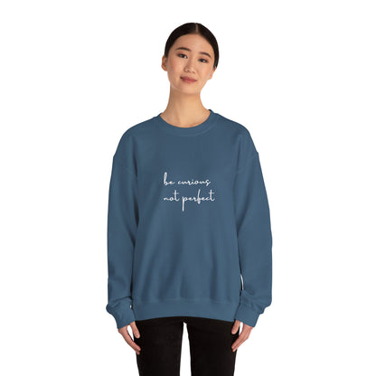 Be Curious Not Perfect - Sweatshirt