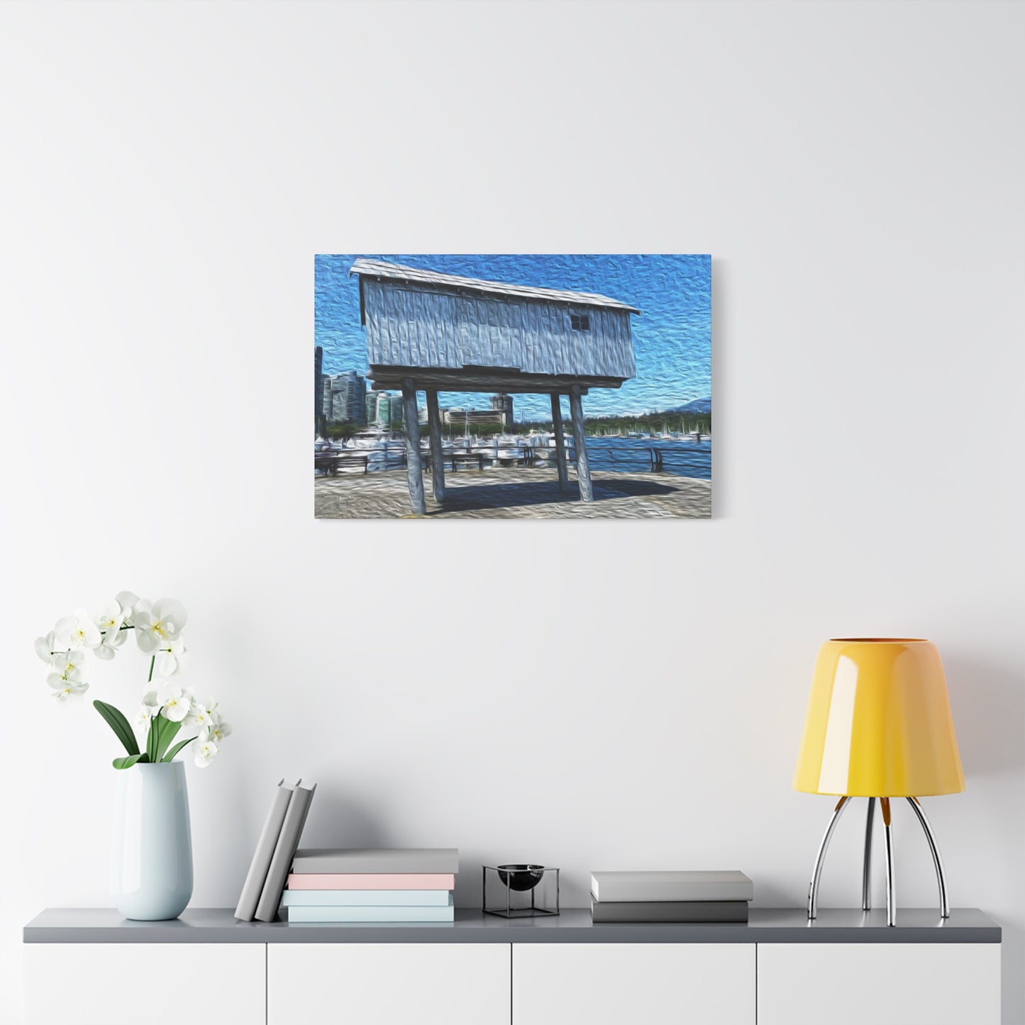 Coal Harbour, Vancouver, Canada - Landscape Canvas Print