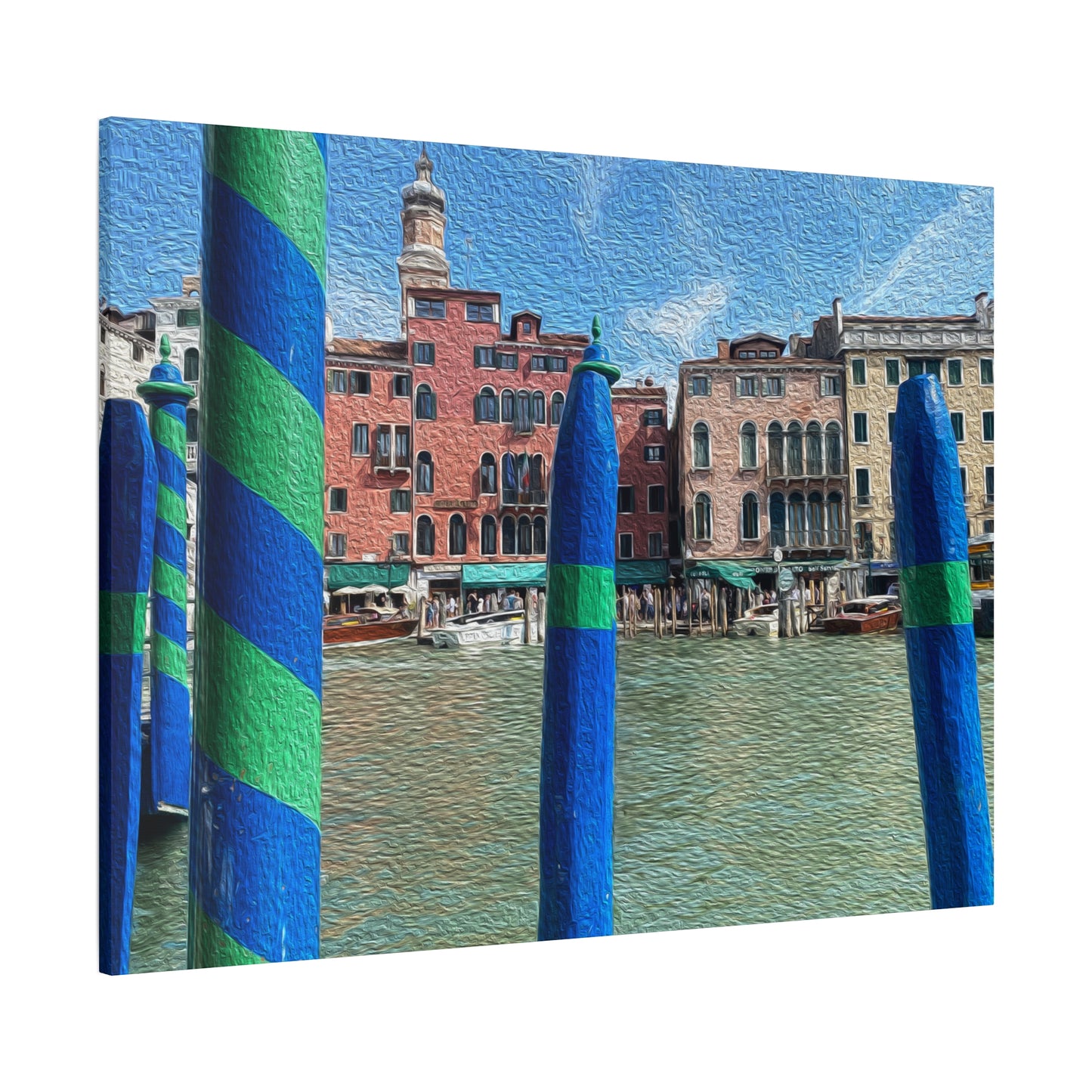 Venice Canals, Italy - Matte Canvas Art