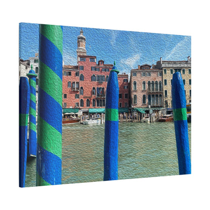 Venice Canals, Italy - Matte Canvas Art