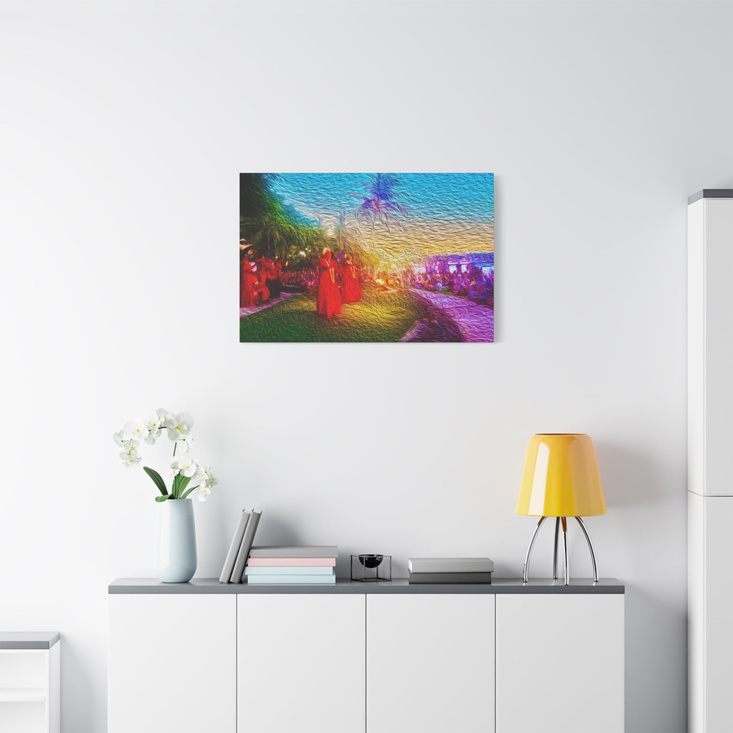 Honolulu, Hawaii - Stretched Canvas Art