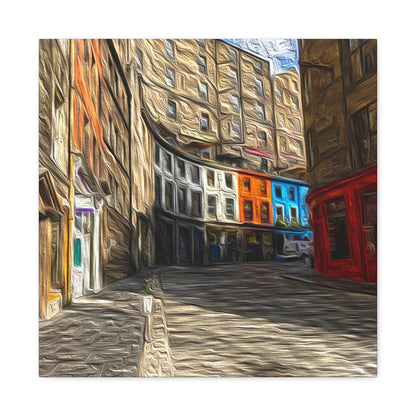 Edinburgh, Scotland - Stretched Canvas Art Print