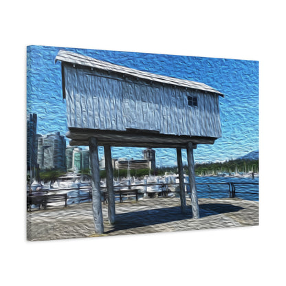 Coal Harbour, Vancouver, Canada - Landscape Canvas Print