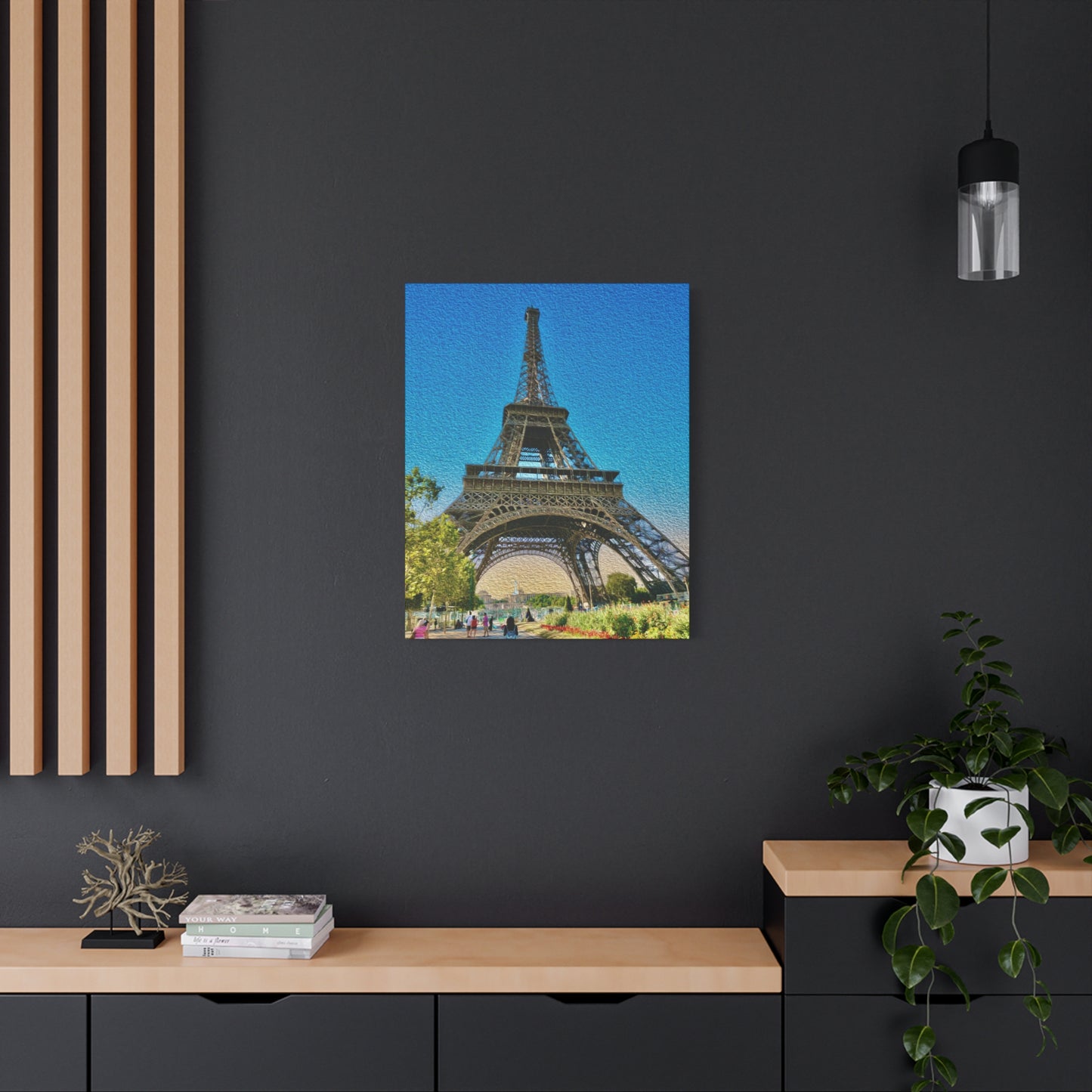 Eiffel Tower, Paris, France - Canvas Wall Art