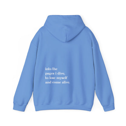 Into the Pages I Dive - Unisex Hoodie