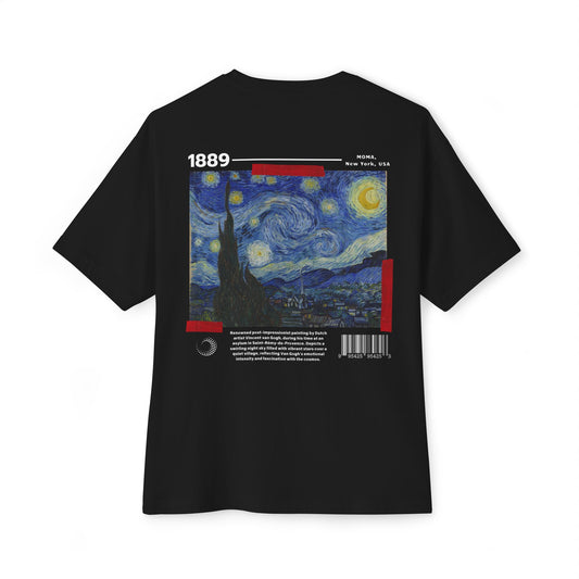 Starry Night - Unisex Oversized Boxy Tee