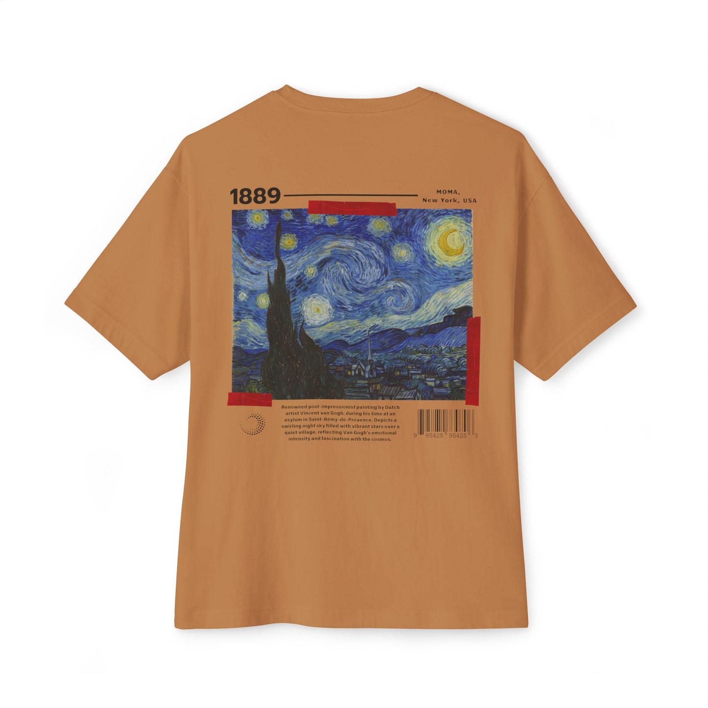 Starry Night - Unisex Oversized Boxy Tee