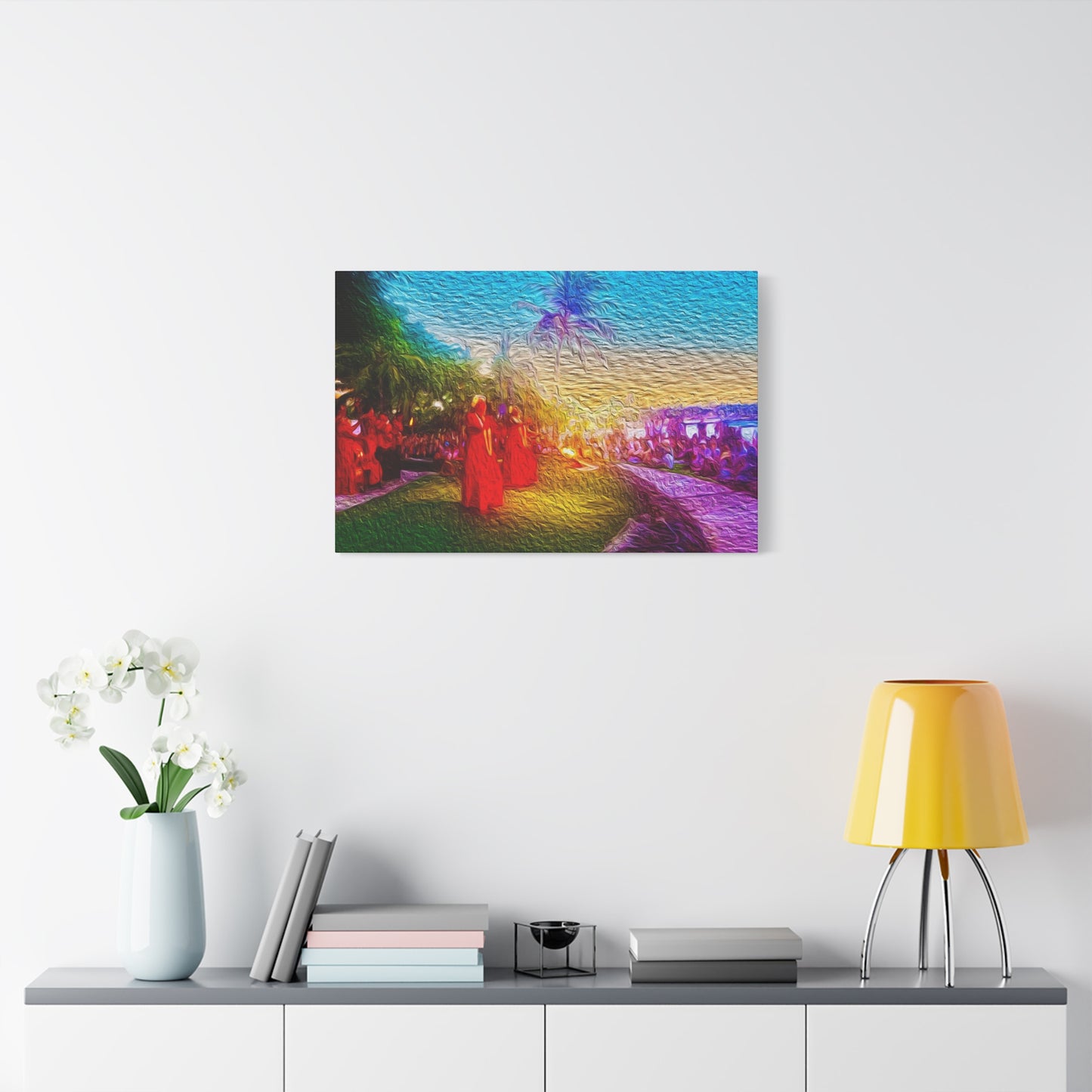 Honolulu, Hawaii - Stretched Canvas Art