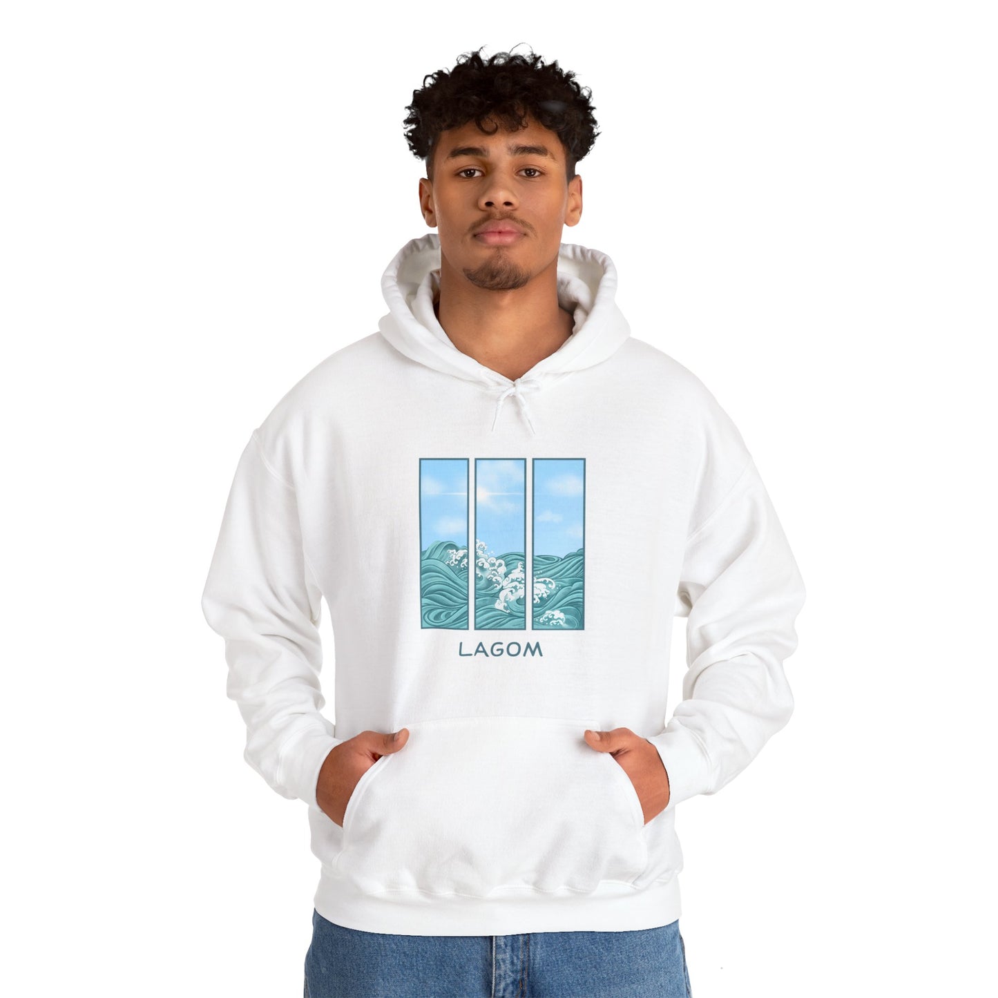 Lagom Waves - Unisex Hoodie